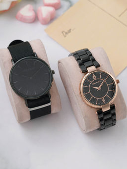 Joker and Witch - Joker & Witch Babe & Boo Couple Watches