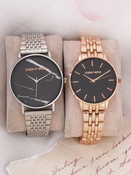 Joker and Witch - Joker & Witch Apple & Pecan Couple Watches