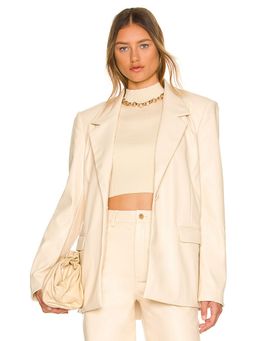 Weworewhat - Vegan Leather Blazer