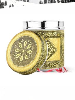 USHA SHRIRAM - Stainless Steel Crafted Storage Box (Rexine)