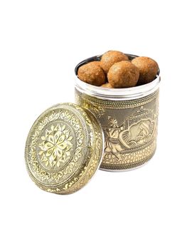 USHA SHRIRAM - Stainless Steel Crafted Storage Box (Ambrose - 1.6L)