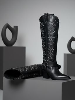 EZOK - Black Casual Boots for Women