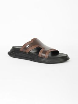 GAS - Men Brown Ondoso Sandals
