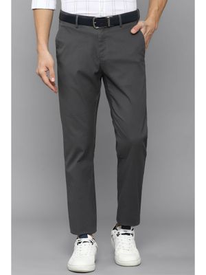 Buy Allen Solly Grey Trousers Online