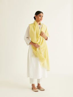 Ancestry - Pinto Lime Dupatta