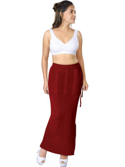Dermawear - Women's Saree Shapewear SS-406 - Maroon