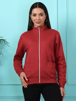 BRINNS - Red Fleece Full Sleeves Jacket