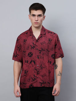 Free Authority - Official Deadpool & Wolverine Printed Shirt For Men