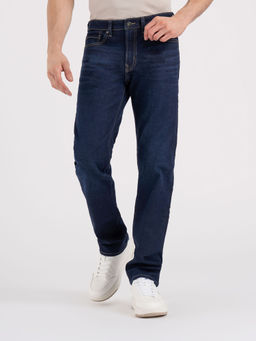 Red Tape - Blue Solid/Plain Slim Fit Jeans