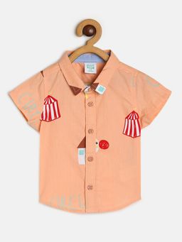 MINI KLUB - Boys Peach Shirt