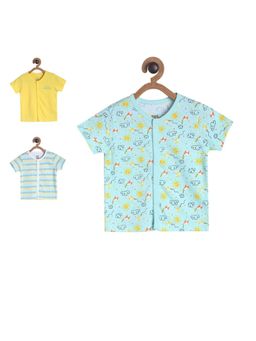 MINI KLUB - Boys Multi-Color T-Shirt (Pack of 3)