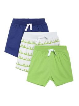 MINI KLUB - Boys Multi-Color Shorts (Pack of 3)