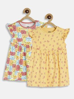 MINI KLUB - Girls Yellow Dress (Pack of 2)
