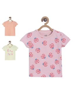 MINI KLUB - Girls Multi-Color Knit Top (Pack of 3)