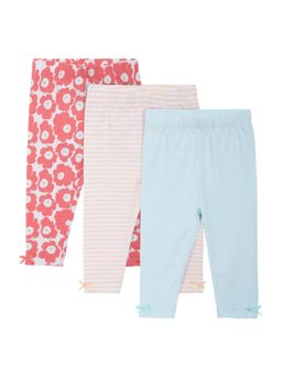 MINI KLUB - Girls Multi-Color Legging (Pack of 3)