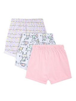 MINI KLUB - Girls Multi-Color Shorts (Pack of 3)