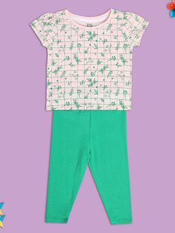 MINI KLUB - Girls Pink Top and Trousers (Set of 2)