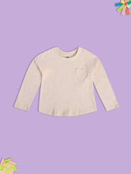MINI KLUB - Kids Girls Beige Knit Top
