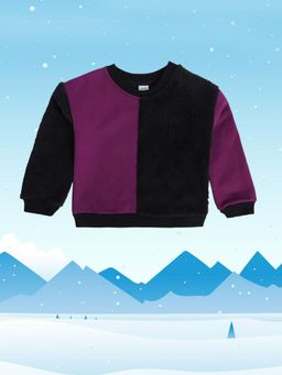 MINI KLUB - Kids Girls Black Sweatshirt