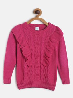 MINI KLUB - Kids Girls Pink Sweater