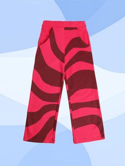MINI KLUB - Kids Girls Maroon Knit Pants