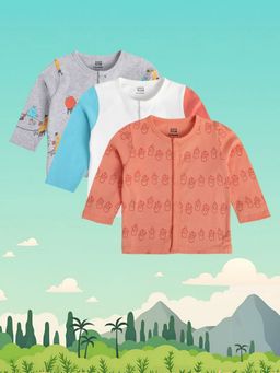 MINI KLUB - Boys Multi-Color T-Shirt (Pack of 3)