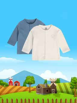 MINI KLUB - Boys Multi-Color T-Shirt (Pack of 2)