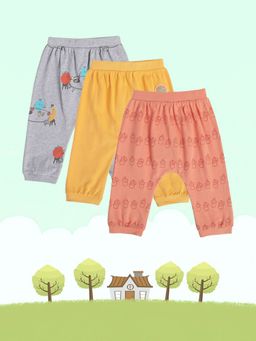 MINI KLUB - Boys Multi-Color Knit Joggers (Pack of 3)