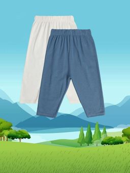 MINI KLUB - Boys Multi-Color Knit Trousers (Pack of 2)