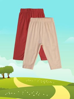 MINI KLUB - Boys Multi-Color Knit Trousers (Pack of 2)