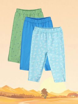 MINI KLUB - Boys Multi-Color Knit Trousers (Pack of 3)