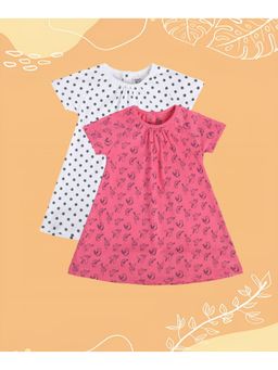 MINI KLUB - Girls Multi Dress (Pack of 2)