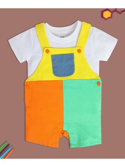 MINI KLUB - Boys Multi Dungaree (Set of 2)