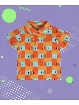 MINI KLUB - Boys Orange Polo T-Shirt