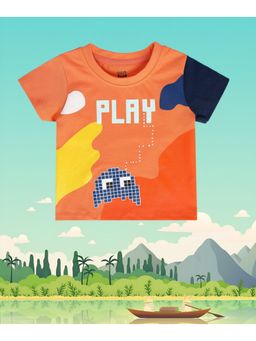 MINI KLUB - Boys Orange T-Shirt