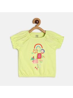 MINI KLUB - Girls Green Knit Top