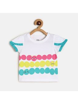 MINI KLUB - Girls White Knit Top