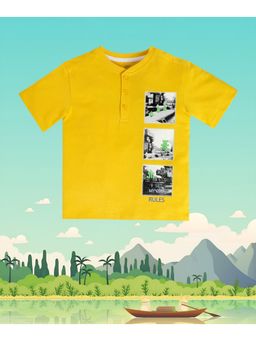 MINI KLUB - Kids Boys Yellow T-Shirt