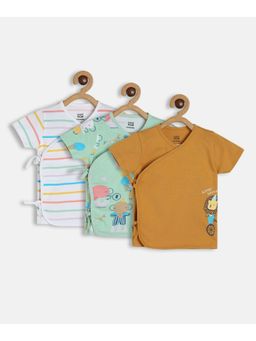 MINI KLUB - Boys Multi Colored T-Shirt (Pack of 3)