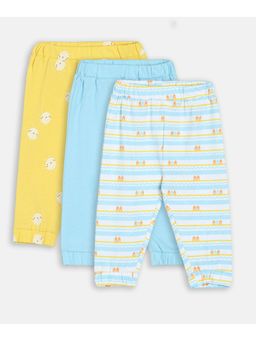MINI KLUB - Boys Multi Color Joggers (Pack of 3)