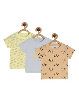 MINI KLUB - Boys Multi Colored T-Shirt (Pack of 3)