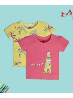 MINI KLUB - Girls Multi Knit Top (Pack of 2)