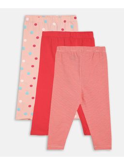 MINI KLUB - Girls Multi Leggings (Pack of 3)