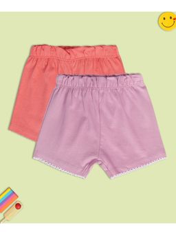 MINI KLUB - Girls Multi Shorts (Pack of 2)