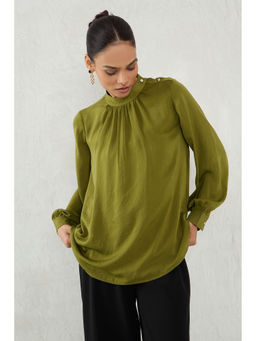 Femmella - Olive Solid Top