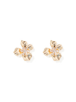 Forever New - Dawn Metal & Crystal Flower Earring