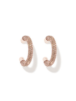 Forever New - Liliana Diamante Hoop Earring