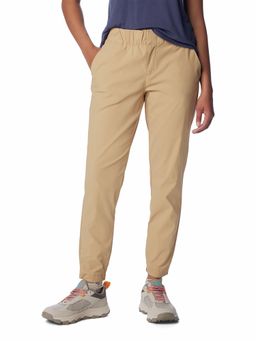 Columbia - Beige Solid Joggers