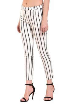 NOBARR - White Stripes Trouser