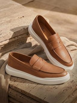 Campus - Elan-02 Tan Men Loafers